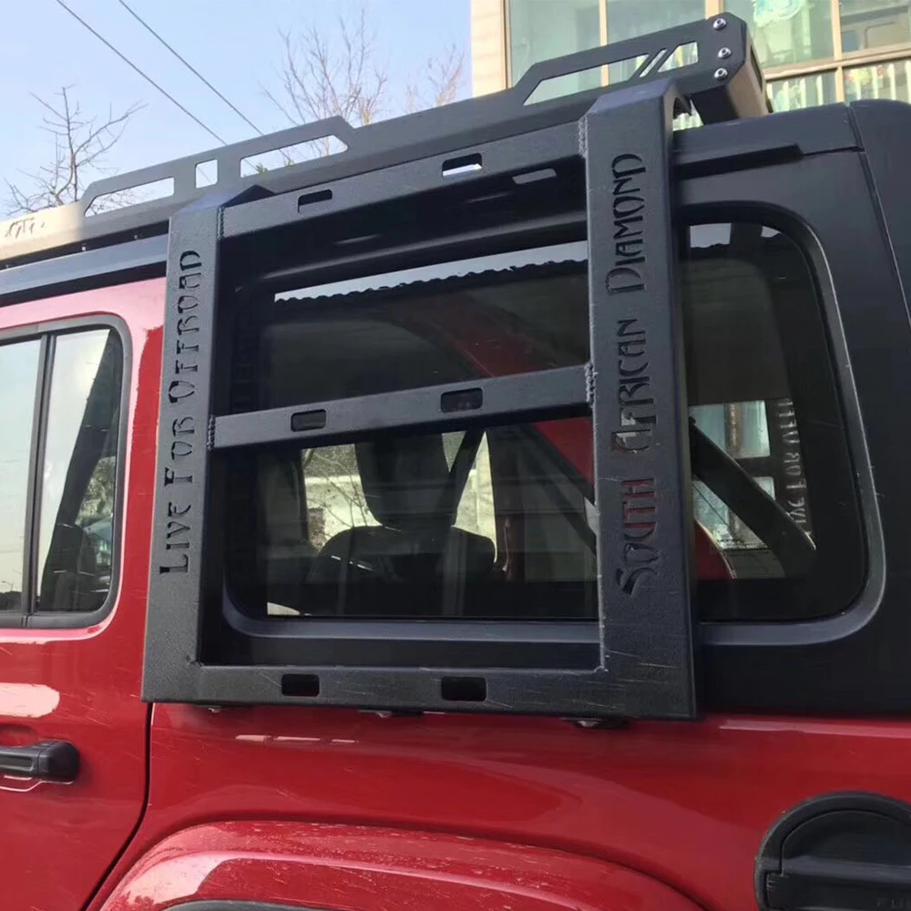 Steel Roof Rack 4 Door 2 Door Luggage Carrier Top Bracket For Jeep Wrangler JL 2018+ JL1087