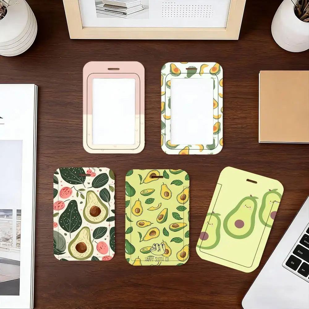 Avocado Lanyard Card Holders Student ID Card Holders Neckband Card Holders Access Control Accessories Gifts