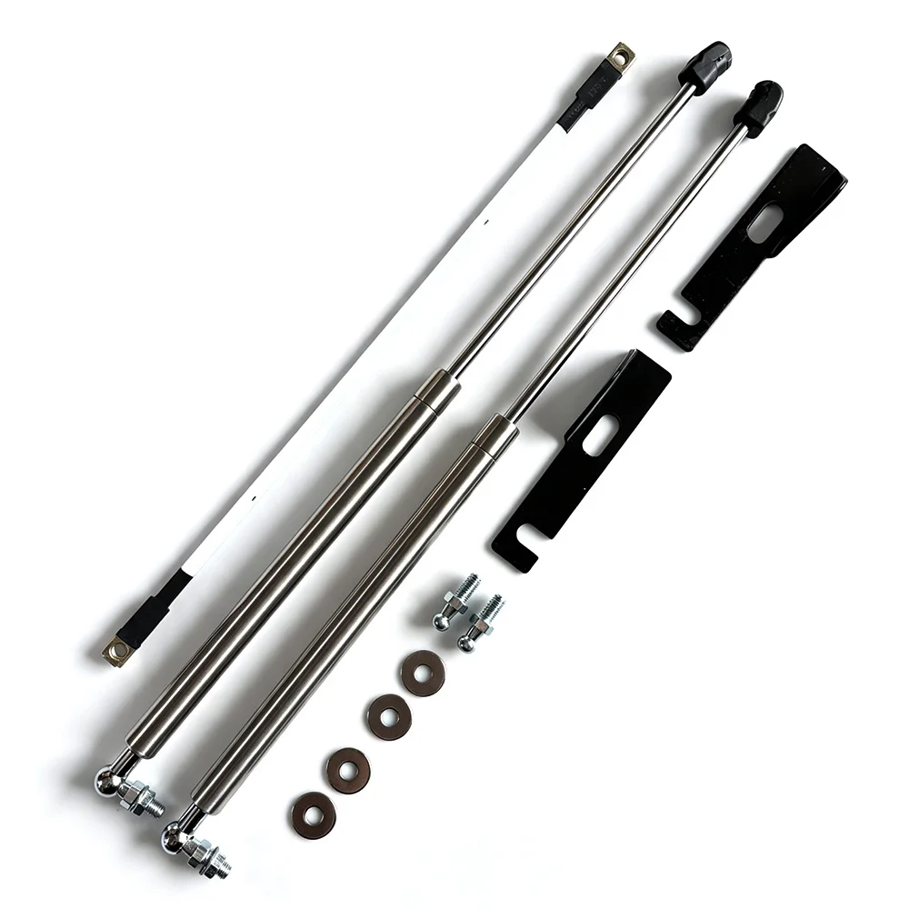 For Mitsubishi Lancer EX CZ4A 2007-2016 Car-styling Refit Bonnet Hood Gas Shock Lift Strut Bars Support Rod 304 stainless steel view 5