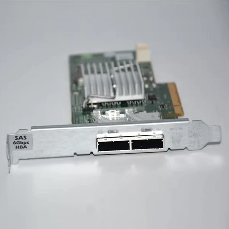 012DNW 9200-8E RAID Controller kartu Expander 6 Gb/s SAS SATA PCI-E HBA 2 Port SFF-8088 9200-8E UNTUK Dell H200E kualitas tinggi