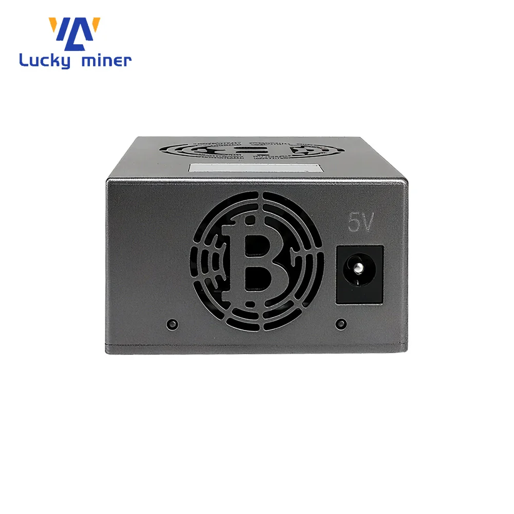 Lucky Miner LV06 Bitcoin Miner 500GH/s SHA-256 ASIC BTC Solo Crypto Mining Machine Low Power High Efficiency