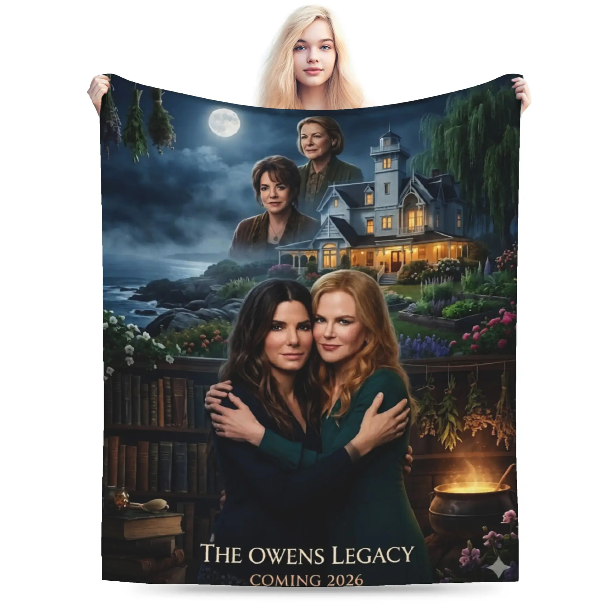 Practical Magic 2 Movie 2026 Blanket Super Soft Warm  Throw Blankets for Bed 50x60 Inch Multiple Sizes Bedspread