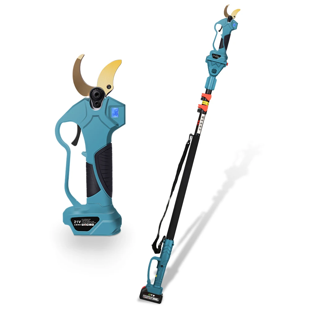 

A1-0021+A2-0047 Hot Selling Combination Sets Electric Pruners with Extension Rods Can Trim High Branches