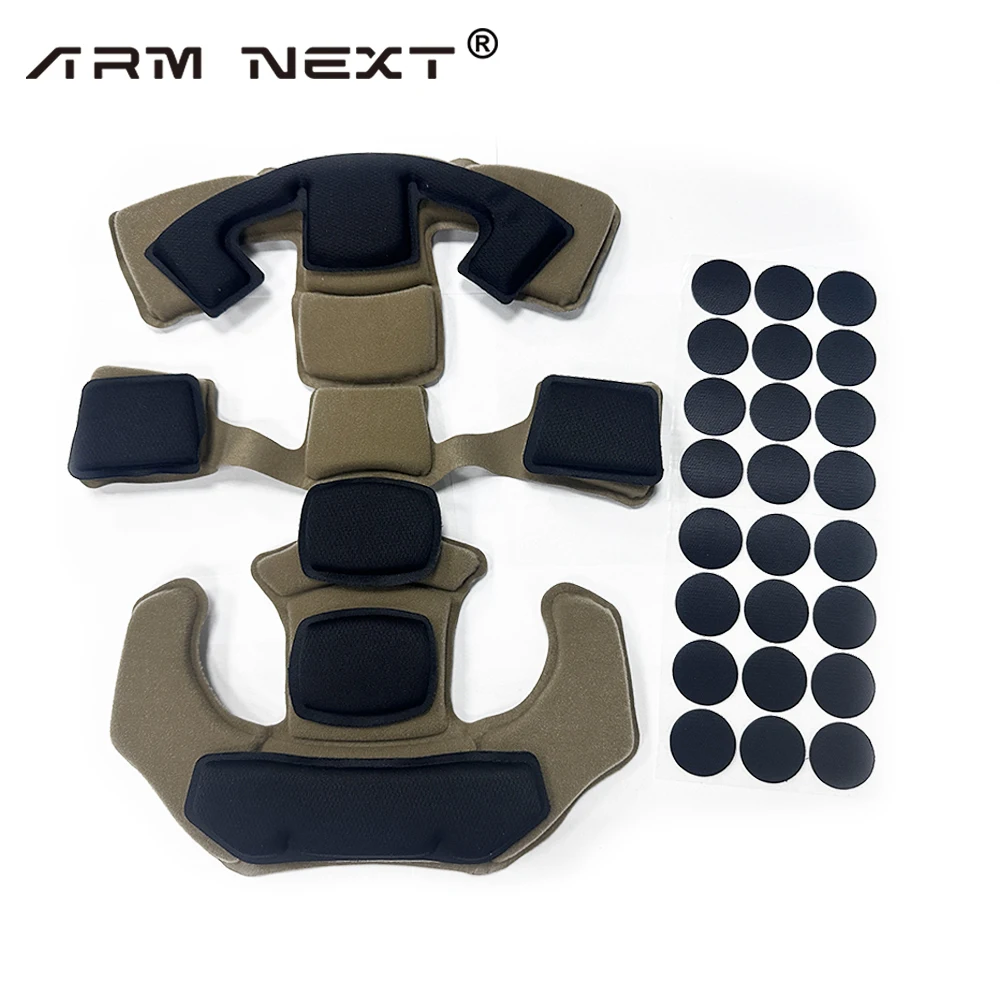 Shockproof Helmet Liner Cushion Set Helmets Inner Pads Kit Headgear Modified Spare Parts Replacement for Wendy