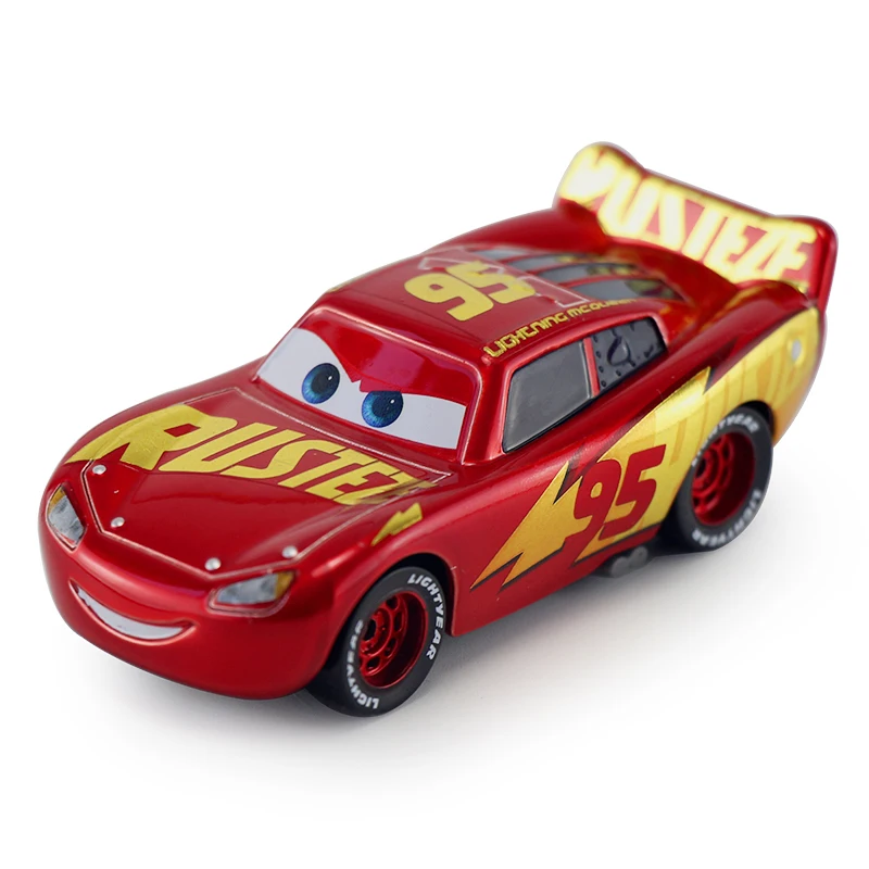 Disney Pixar Cars 3 Thunder Hollow Crash Fritter Miss Lightning Mcqueen Dr Damage 1:55 Diecast Vehicle Model Car Toy for Kid Boy