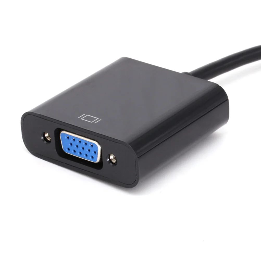 

Dvi to Vga Adapter Cable 1080P Digital Dvi-D Male to Analog Vga Female for Computer Projector Screen Hd Video Black