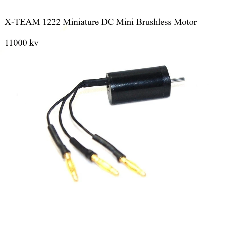 

X-TEAM 1222 Миниатюрный мини-бесщеточный двигатель постоянного тока 11000 кВ 7 В RC Пульт дистанционного управления Автомобиль от комаров Водонепроницаемый