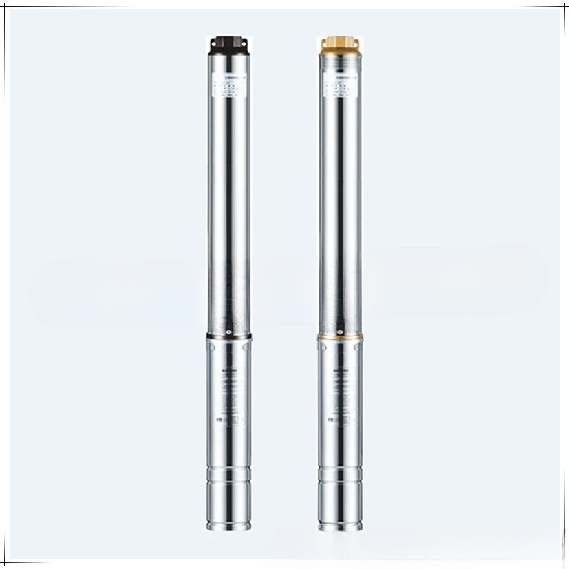 Multi-Stage Deep Well Stainless-Steel Submersible Pump Large Flow High Lift Household Stainless Steel Submersible Pump