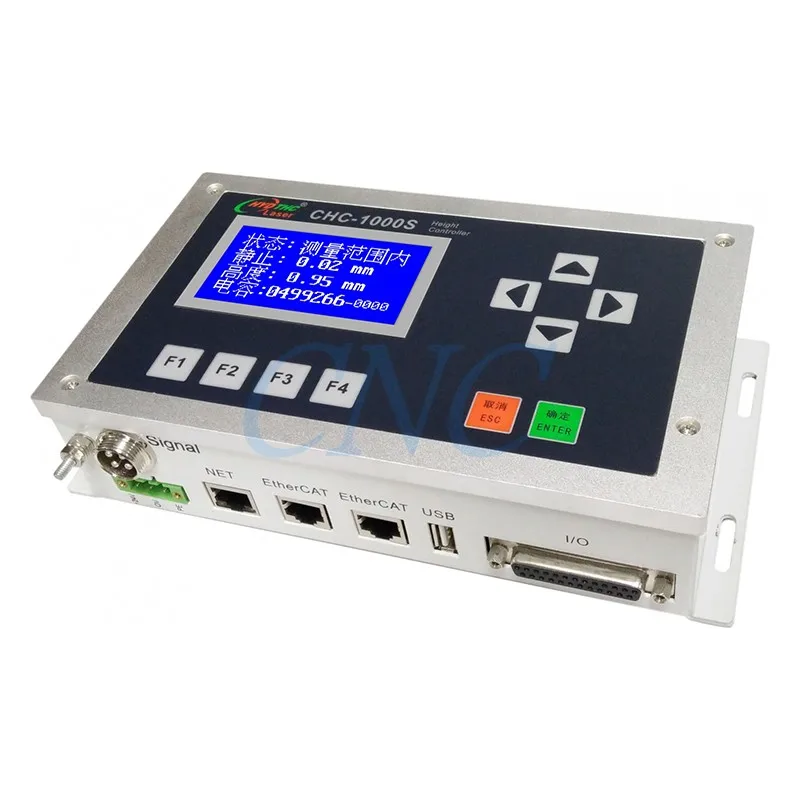 CHC-1000S CNC pojemnościowy kontroler wysokości do laserowego systemu autofokusa laserowy kontroler laserowy THC fiber CNC wymień