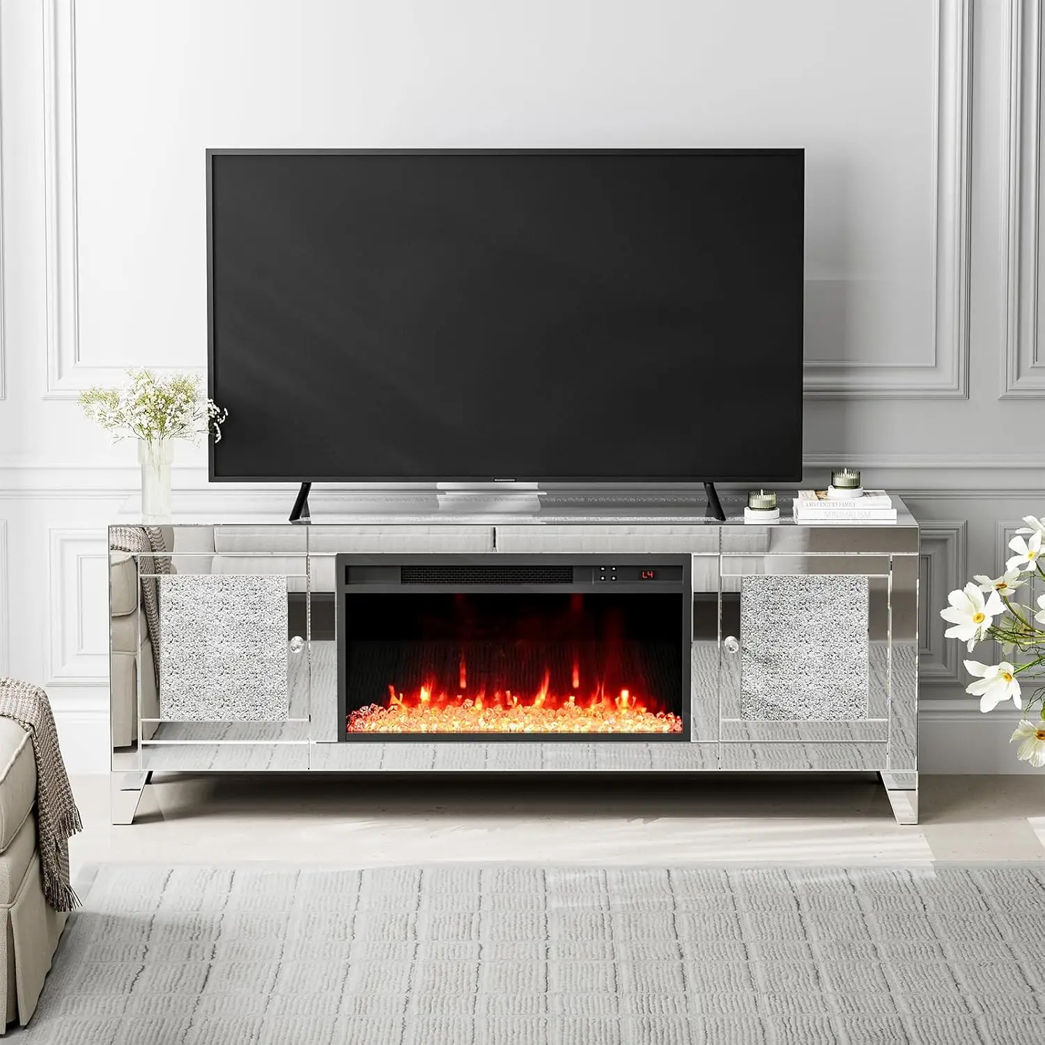 Modern Mirrored Tv …