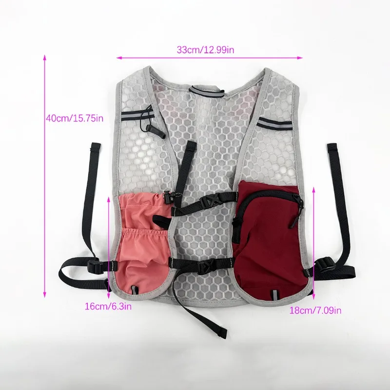 

Lightweight Trail Running Backpack Hydration Vest for Hiking Cycling Outdoor Sports Breathable