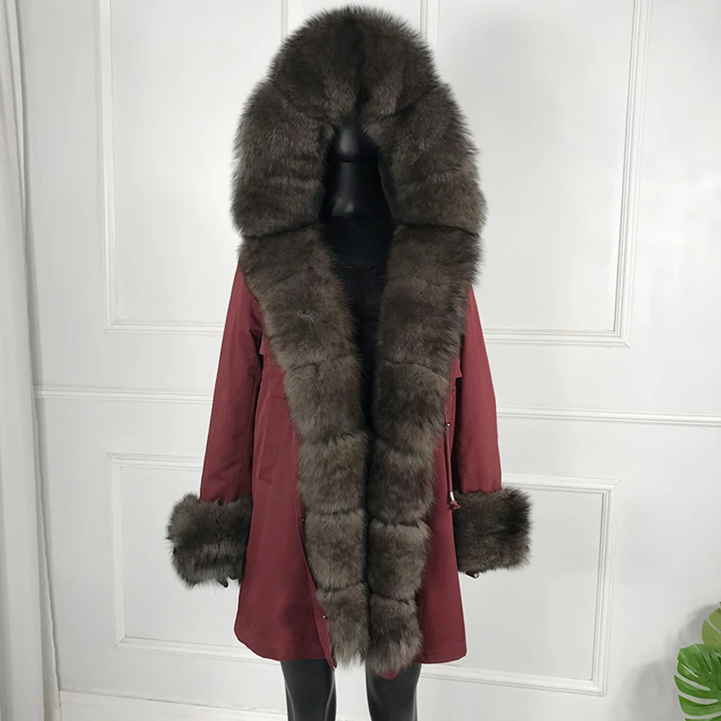 

Women Parkas Best Selling Styles Real Fox Fur Parka Real Fur Lined Parka Rabbit Fur Lined Coat