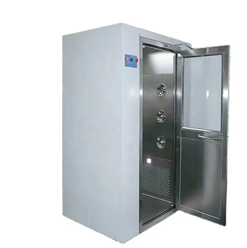 Standard stainless steel clean room electronic person automatic air shower