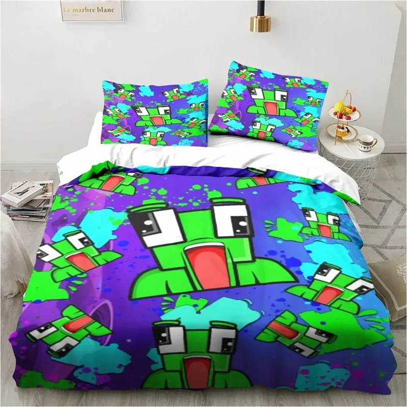 Cartoon Funny Play Unspeak.able Bedding Set Bedroom Soft Bedspreads for Bed Comefortable Duvet Cover Quilt and Pillowcase