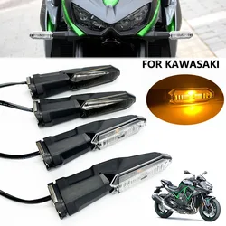 For KAWASAKI Z 125 250 SL 300 400 650 750 800 900 RS 1000 H2 Motorcycle LED Turn Signal Indicator Lights Blinkers