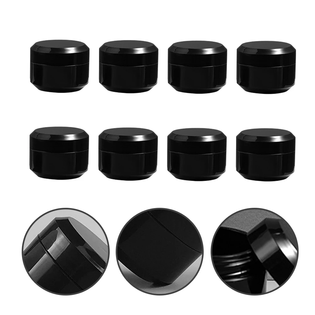 

8 Pcs Eye Cream Bottles Cosmetics Holding Jars Refillable Lip Balm Lotion Containers Dispense Face Pp Sub