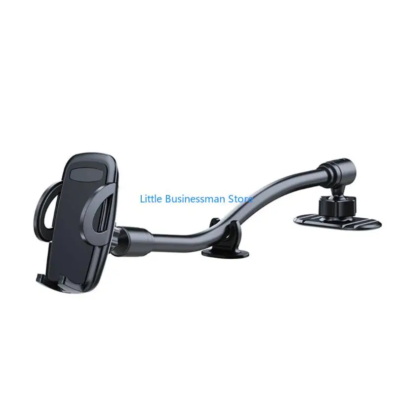 Langarm-Autotelefonhalter, Armaturenbretter, selbstklebende Saugnapfhalterung mit verstellbaren Stangen, kompatibel für 4 bis 7 – Detail 9