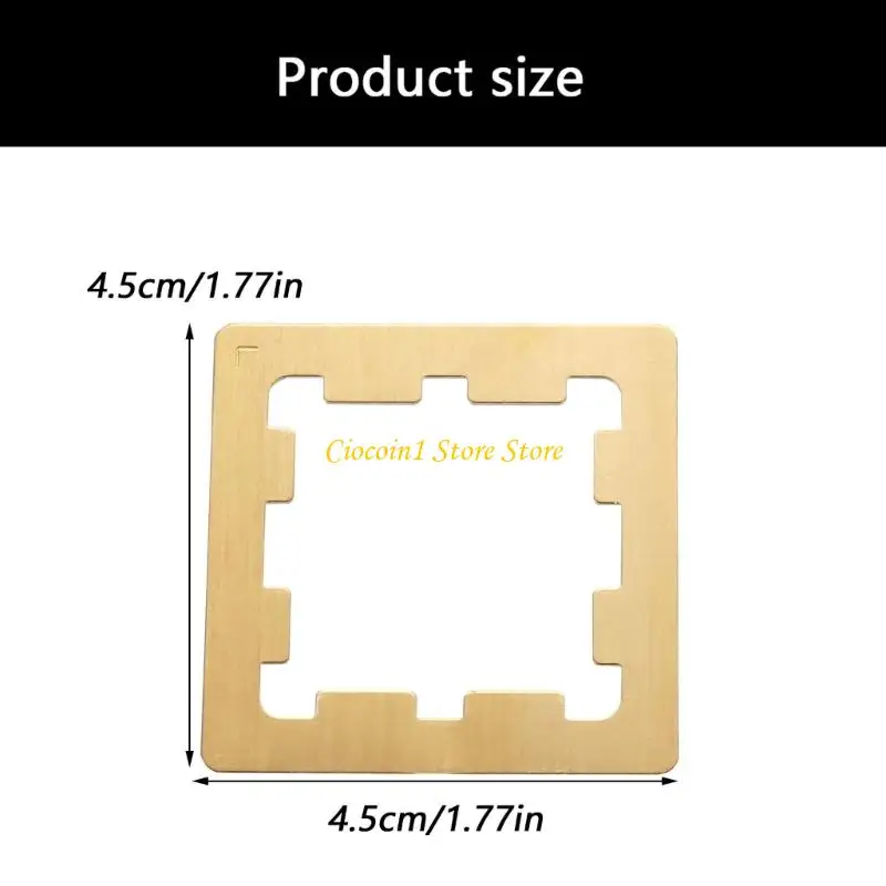 A3PC Metal AM5 CPU دقة لوحة تبديد الحرارة لتركيب اللوحات الأم