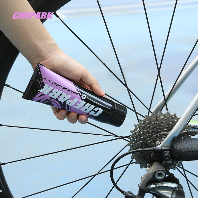 CHEPARK 120 مللي محور الدراجة تحمل قوس سفلي خاص الشحوم الغبار ومقاوم للماء ارتداء المقاومة صيانة الدراجة الجبلية الطريق #6