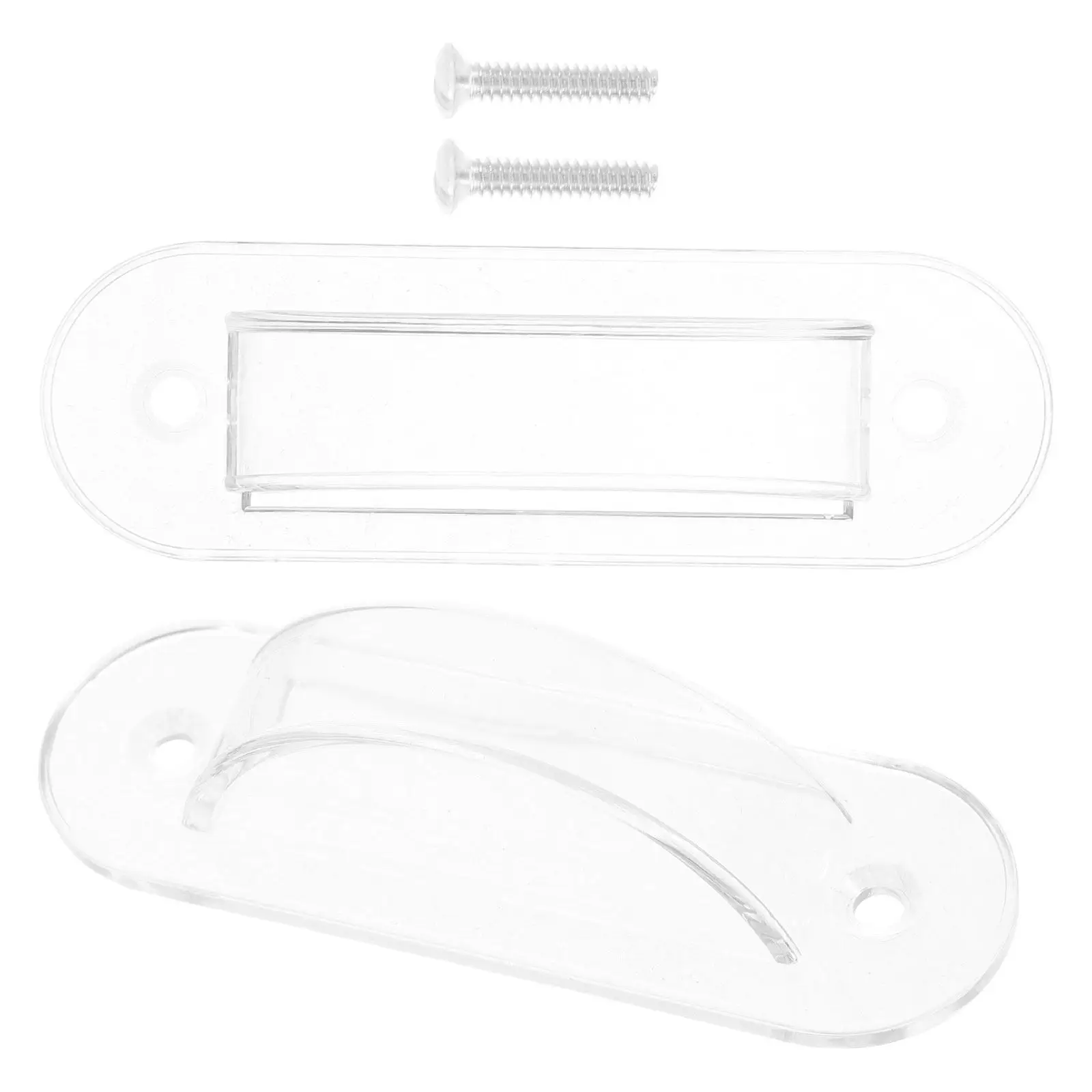 2Pcs American Style Light Switch Cover Plate Guard for Safety Prevent Accidental Activation Home Office Wall Mount White