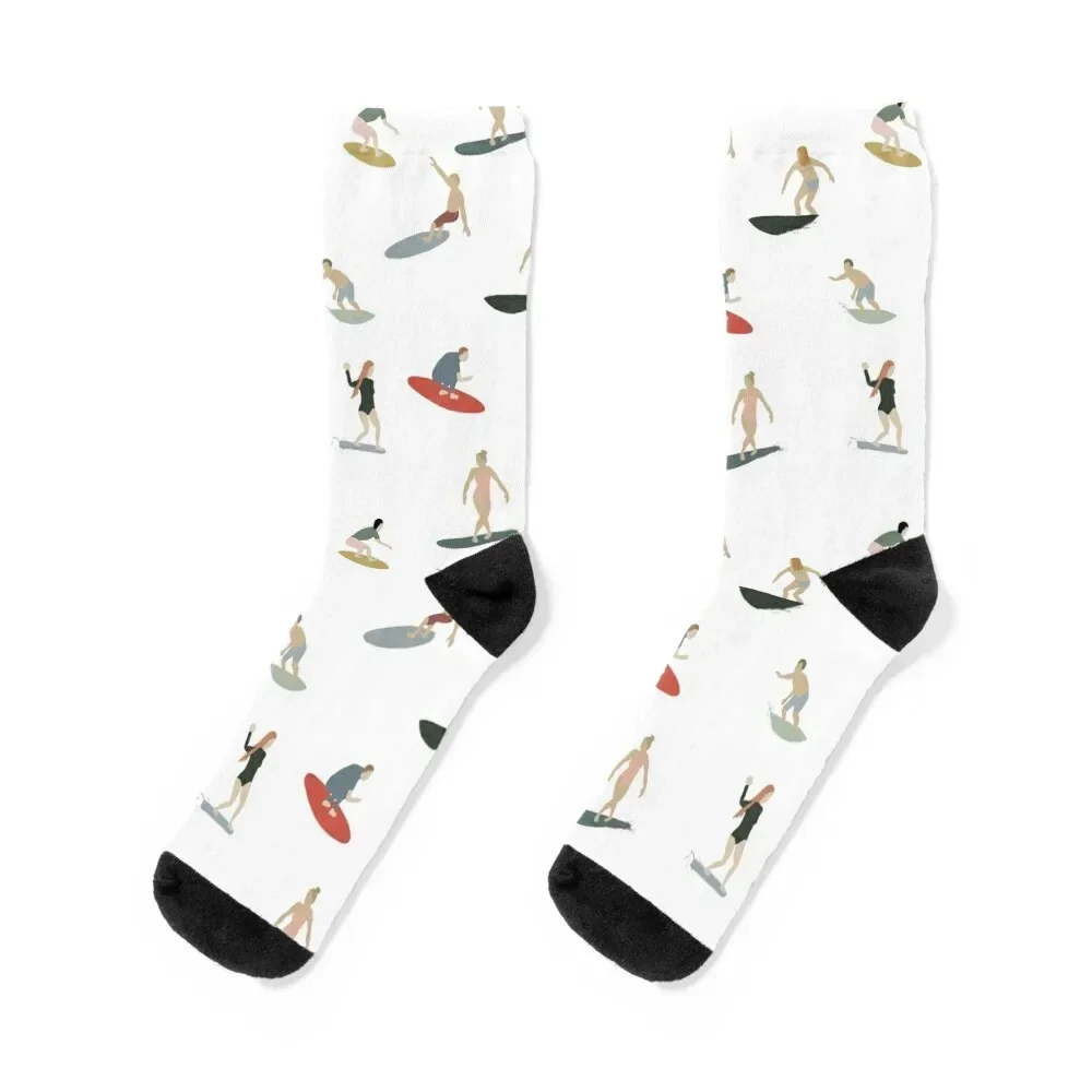 

Seven Surfers Surfing Socks hip hop cool soccer anti-slip FASHION Luxury Woman Socks Men's