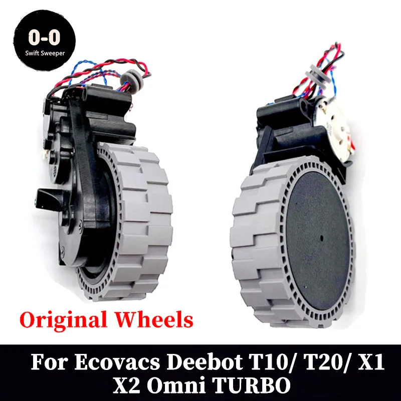 

New Original Left and Right Wheel For Ecovacs Deebot T10/ T20/ X1/ X2 Omni TURBO Vacuum Cleaner Parts Accessories