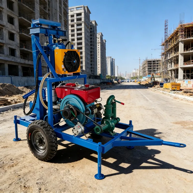 

Portable Diesel Water Well Drilling Customized for Household Backyard and Farm Water Supply Easy To Operate and Transport