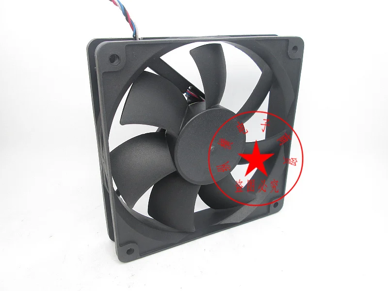 ADDA AD1212DB-A7BGL DC 12V 0.13A 120x120x25mm 4-Wire Server Cooling Fan