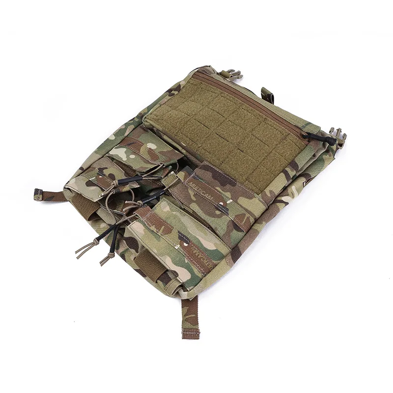 Imagem -06 - Emersongear-lxb Estilo Bangle Pack Tático Bungee Panel Drop Pouch 420 Colete de Caça Porta-placa Caminhadas Airsoft Em9535