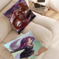 Sword Art Online Maple Design Cushion Cover Happy Autumn Harvest Decor Holiday Decorati Pillow Cover