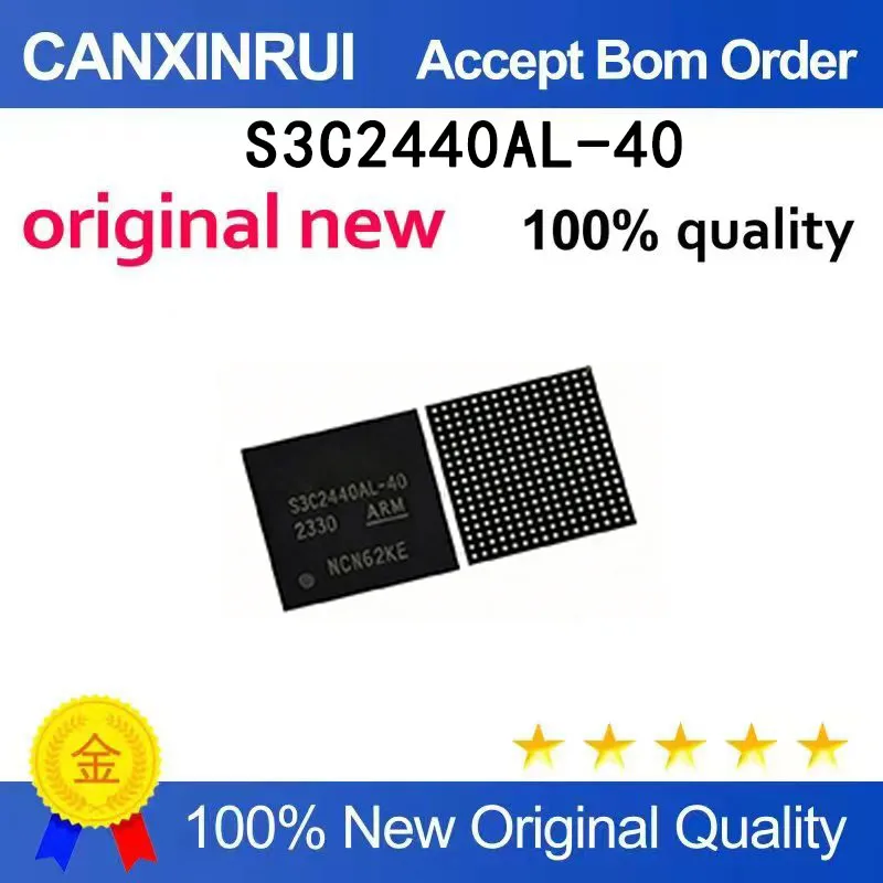 

(5-100 pieces)Brand new original S3C2410AL-20 S3C2440AL-40 S3C2440AL-30 BGA chip IC