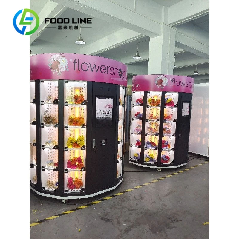 SDK Elegant Design Flower Vending Machine - Flower Vending Machine with Cooler and Humidifier custom