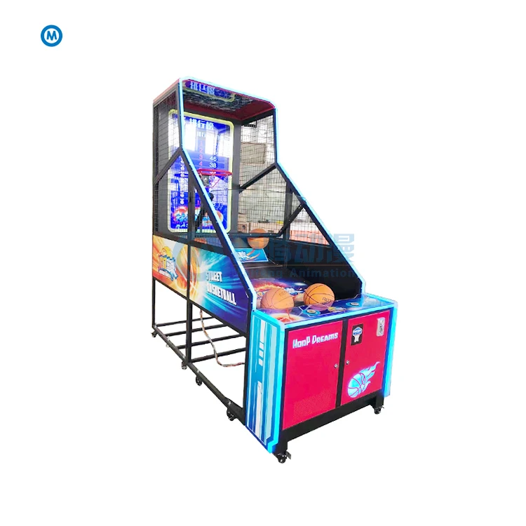 Professional Coin Operated Basketball Shooting Arcade Game LED Screen Basketball Game Machine