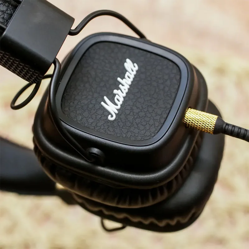 Marshall Major II Auriculares con cable con micrófono Auriculares para juegos de graves profundos Auriculares deportivos plegables con música rock Bluetooth