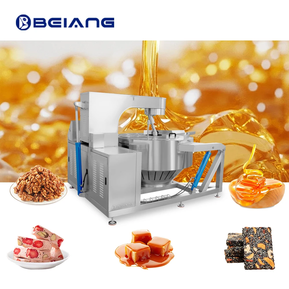 Industrial Food Mixer Planetary Mixing Kettle Support Customization Planetary Stirring Pot Manufacturer