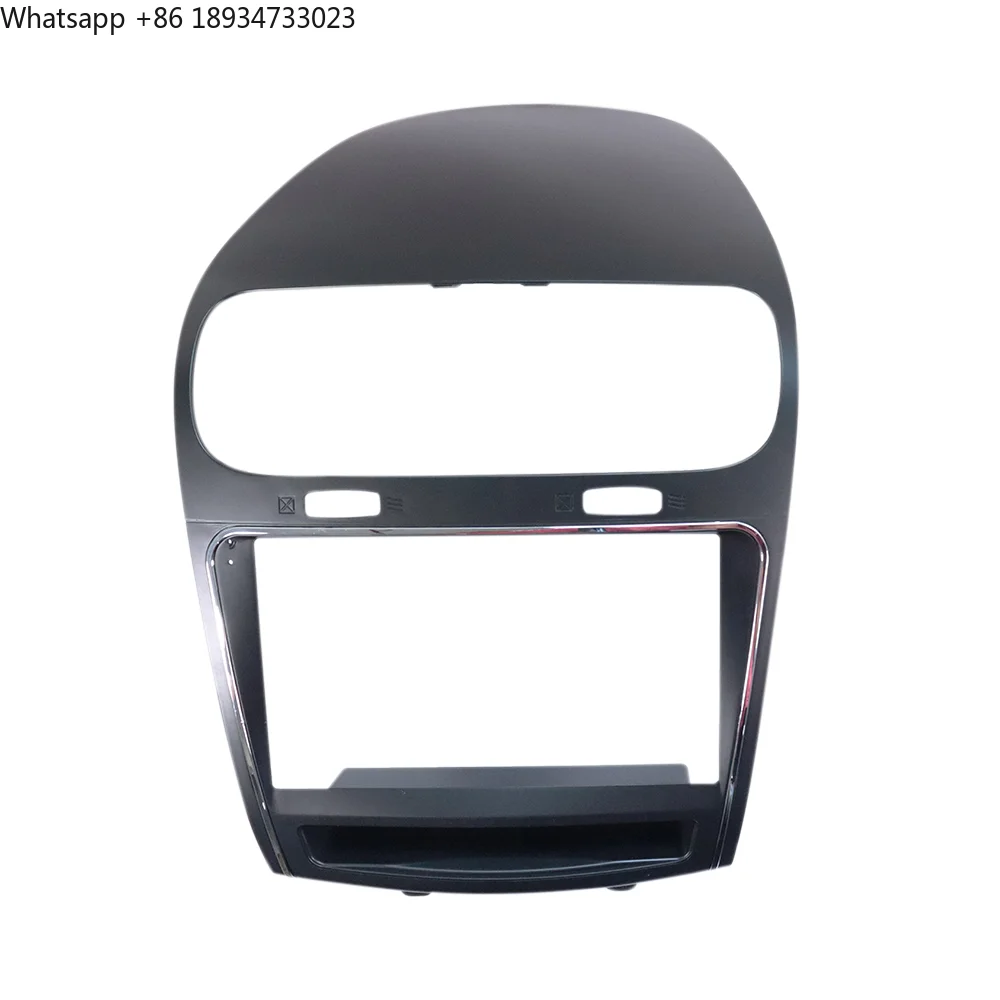 Kit de instalación de tablero de Panel de consola con bisel 2Din de 9 pulgadas, adaptador estéreo, marco de Radio de coche para FIAT FREEMONT DODGE JOURNEY