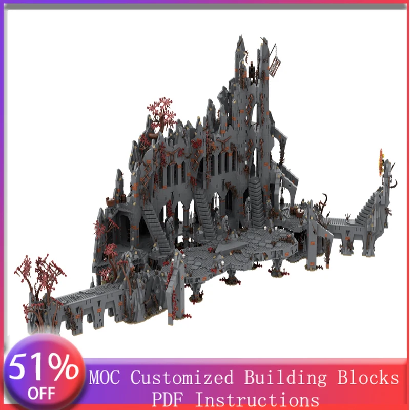 

11441 PCS Modular Building Guldur Complete Bundle MOC Customize Modular Building Block Creative Design DIY Holiday Toy Gifts
