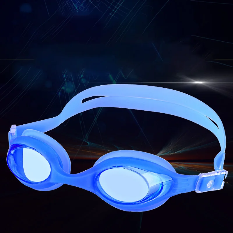 Children's small frame waterproof silicone swimming glasses training goggles HD anti-fog plating swimming goggles