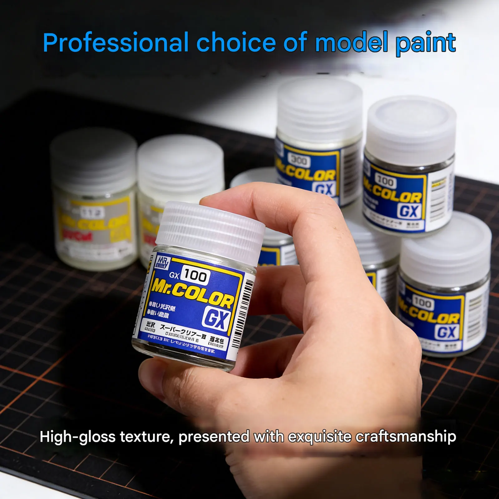 

New Protective Paint Oiliness Gloss Matte Finish Extinction Semi Glossy Model Gloss Oil GX100 112 Model Painting Making Tools