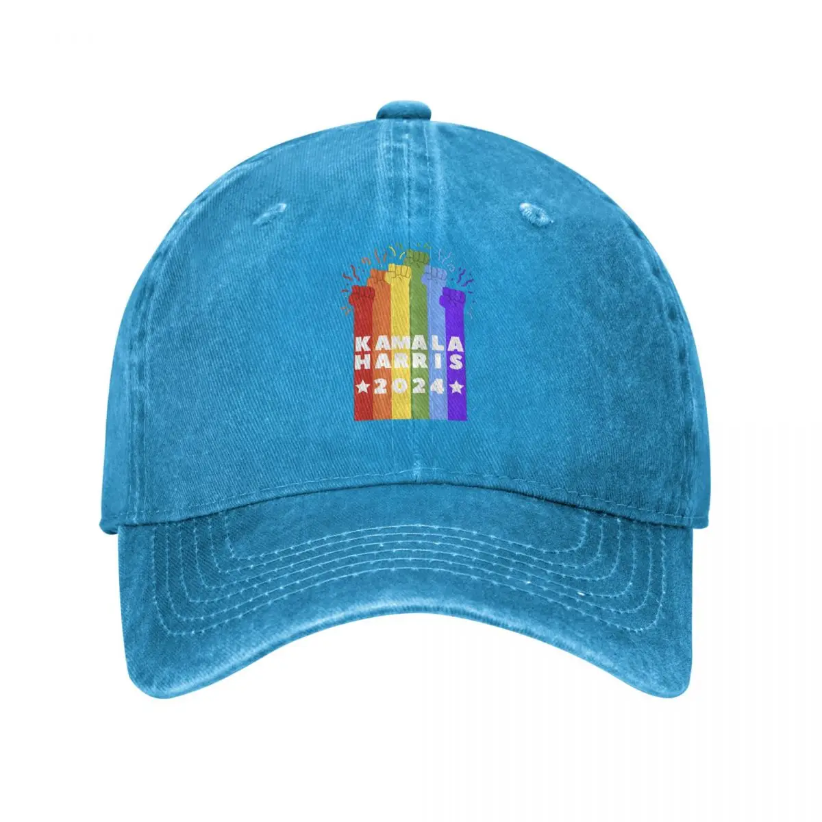 Summer Cap Sun Visor LGBTQIS Vote For President Hip Hop Caps Kamala Harris Cowboy Hat Peaked Hats