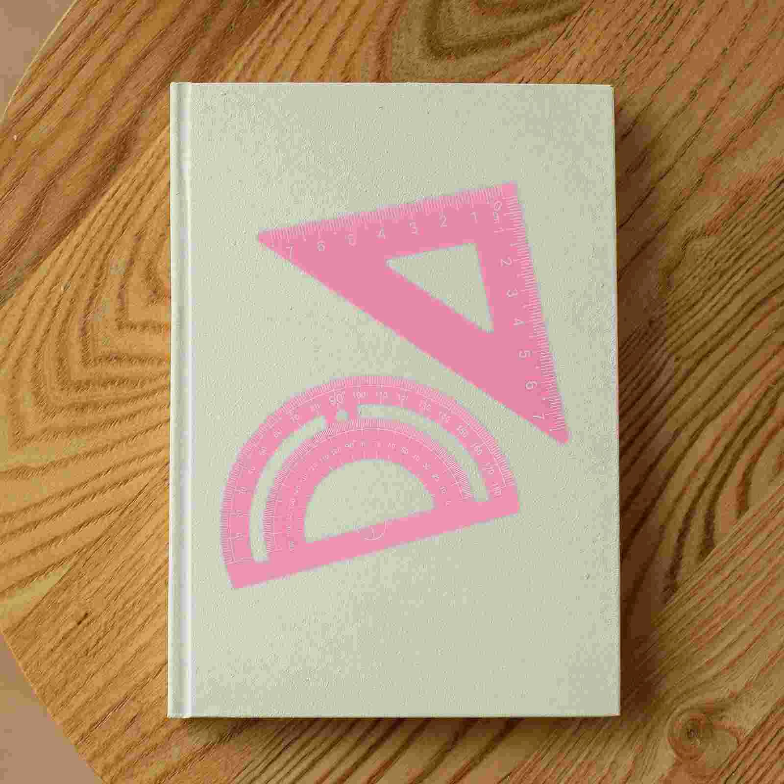 Drafting Tool Precise Protractor Ruler Set Kids Drawing Stationery Design Metal and Office Measuring Rulers Tools