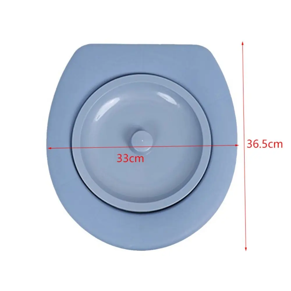 Portable Plastic Toilet Seat Lid Potty Seat Removable Movable Toilet Lid Camping Bucket Seats Home Outdoor Accessory Durable