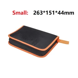 1 Pc Tool Handbag Portable Repair Hardware Toolkit Storage Bag Carrier Heavy Oxford Cloth Fabric Tool Bag Working Supplies