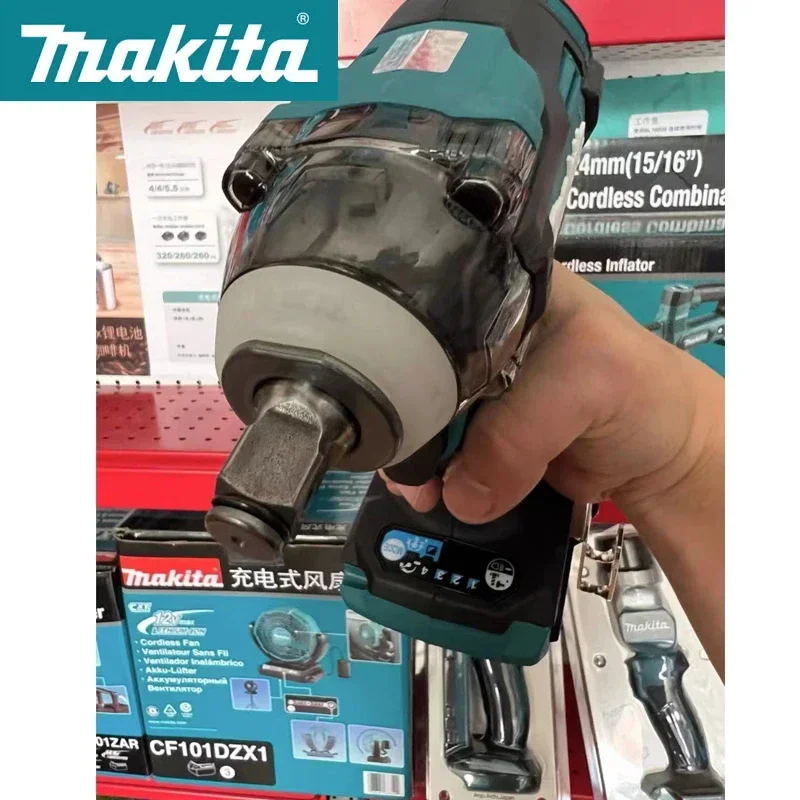 MAKITA TW004GZ Impact Wrench 40V Brushless Cordless Wrench 650N.m Rechargeable Handheld Car Repair Makita Power Tool TW004G