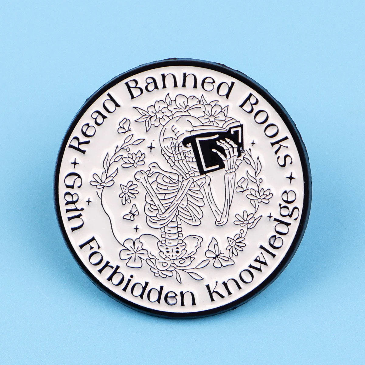 Bookworm's Delight Brooches For Women Books Enamel Pin Metal Badge Jewelry Clothing Backpack Accessories Reader Gifts