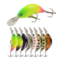1Pcs Sinking Long Tongue Minnows Fishing Lure 5cm 4g Artificial Bait Wobbler Crankbait Carp Pesca Fishing Tackle Swimbait