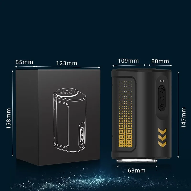 Fully Rotating Male Masturbator Waterproof Automatic Electric Telescopic Airplane Cup Trainer Portable Utility Tool 7 Speed