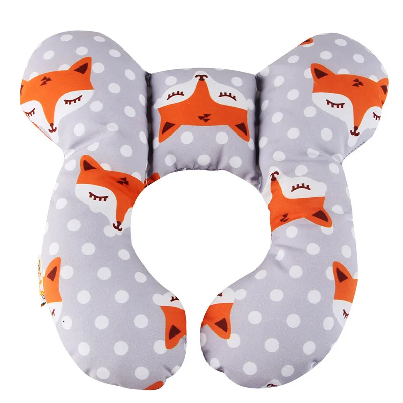 new cartoon stroller pillow baby travel U-shaped pillow newborn stereotyped pillow stroller accessories