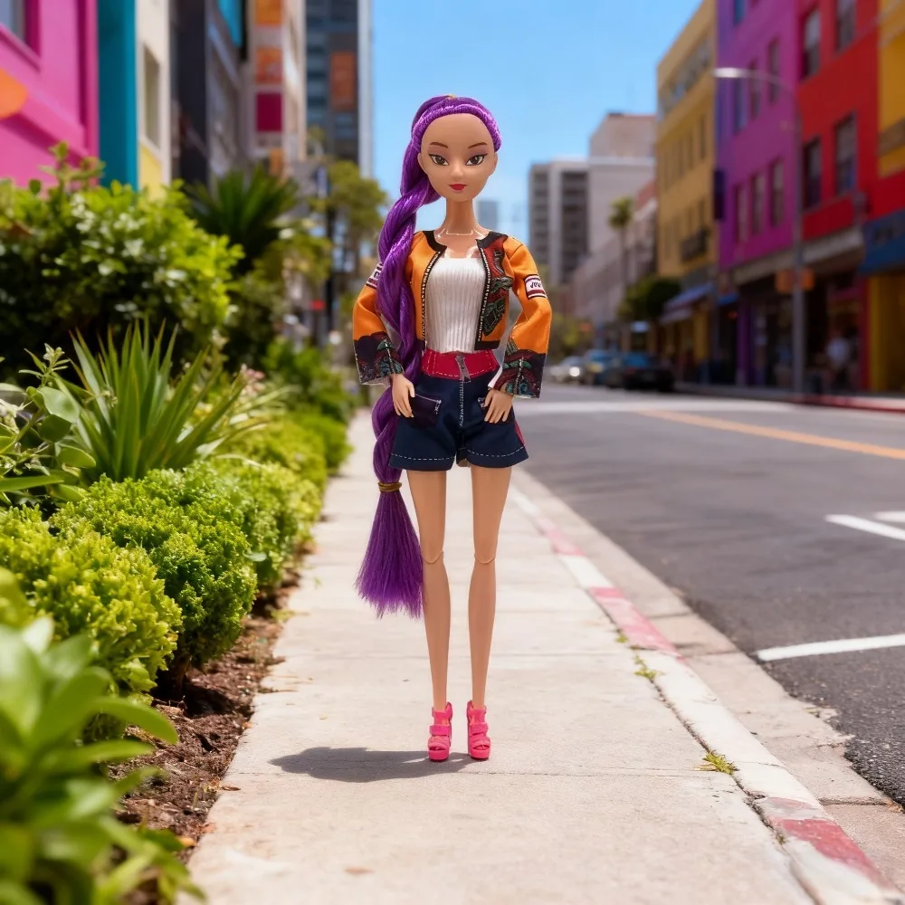 

30 см K-Pop Охотники на демонов Аниме Kpop Girl Group Мультфильм Руми Зои Мира Фигурки Виниловые фигурки Модель Куклы Девушки Рождественский подарок