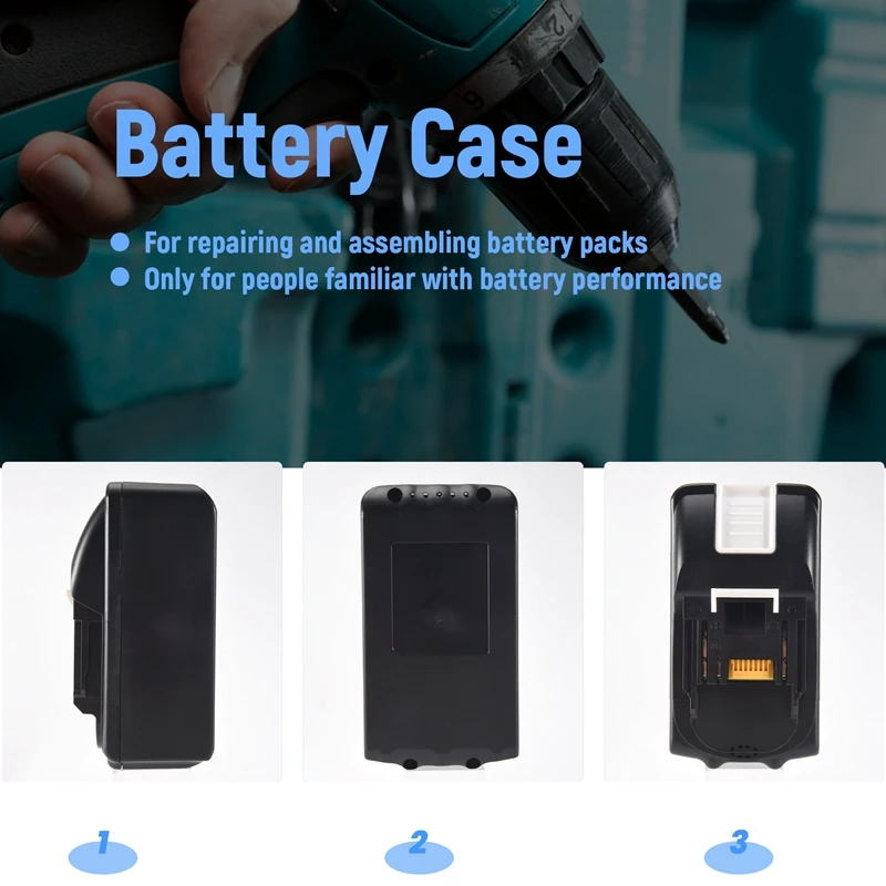 BL1830 10X21700 Чехол для аккумулятора PCB Защитная плата от зарядки Корпус BL1860 Для 18 В 3,0 Ач 9.0 Ач House-AA25